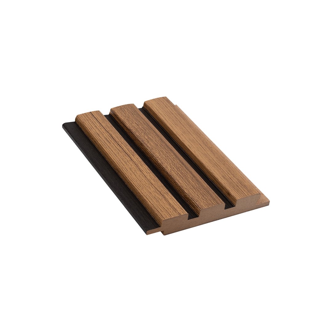 18121 Teak Black MDF Paneling Wall Panel