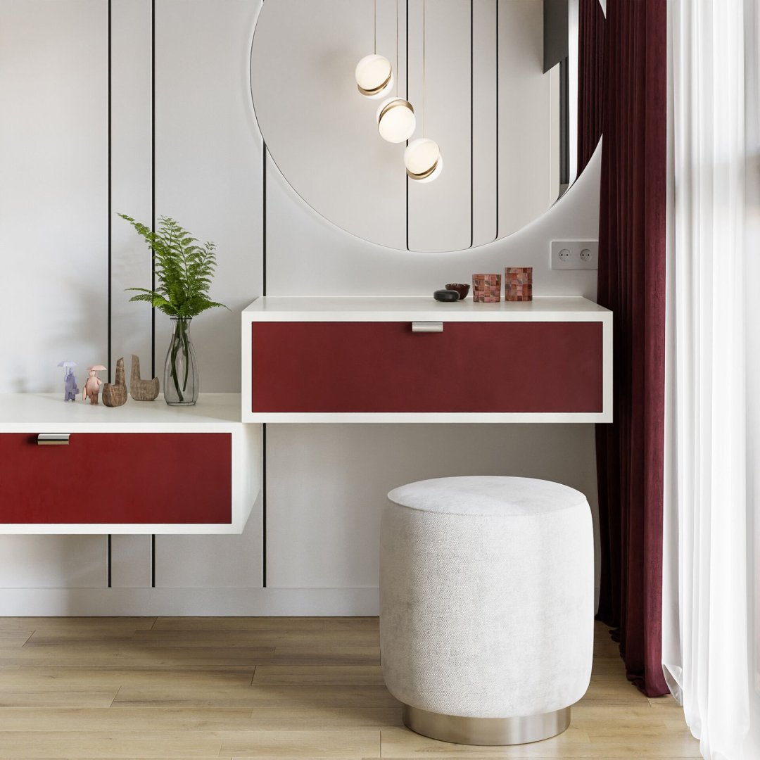 Soft Touch Bordo