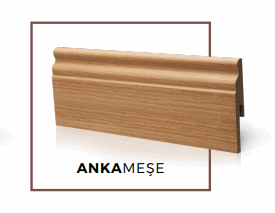 Kale Deluxe 10cm Süpürgelik Galata Anka Meşe