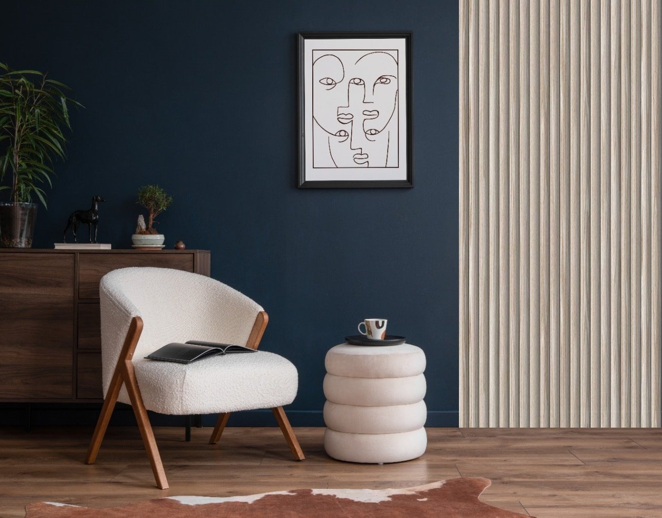 Decohan 18118 Duvar Profili Akça Ağaç