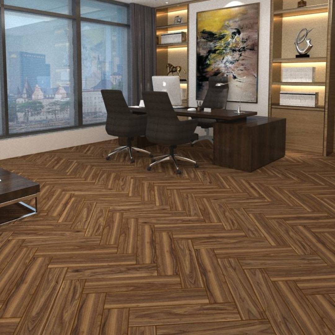Aston Louis Noce Herringbone Balıksırtı Laminant Parke