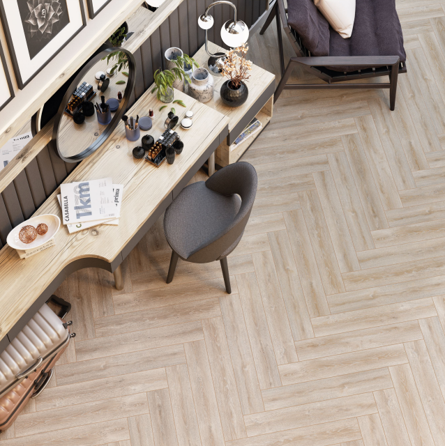 Çamsan Balıksırtı Laminant Parke 10mm Diamond Seri Lindos 8004