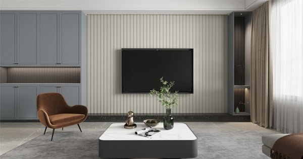 Aksüper Deluxe Duvar Profili LM1801 Soft Touch Ay Gri