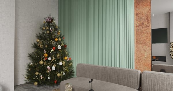 Aksüper Deluxe Duvar Profili LM1802 Soft Touch Su Yeşili