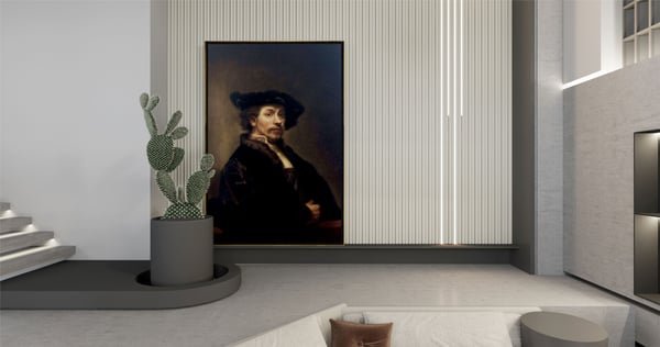 Aksüper Deluxe Duvar Profili LM1803 PVC Beyaz