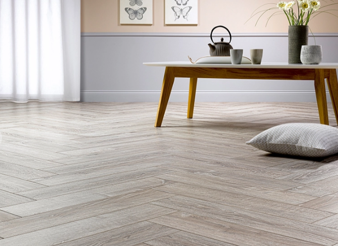 DesignFloor Derzli Laminant Parke 12mm Herringbone SU GEÇİRMEZ Sardinia 619 Alsafloor