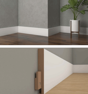 Kale Deluxe 10cm Süpürgelik Milano