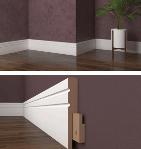 Kale Deluxe 10cm Süpürgelik Verona