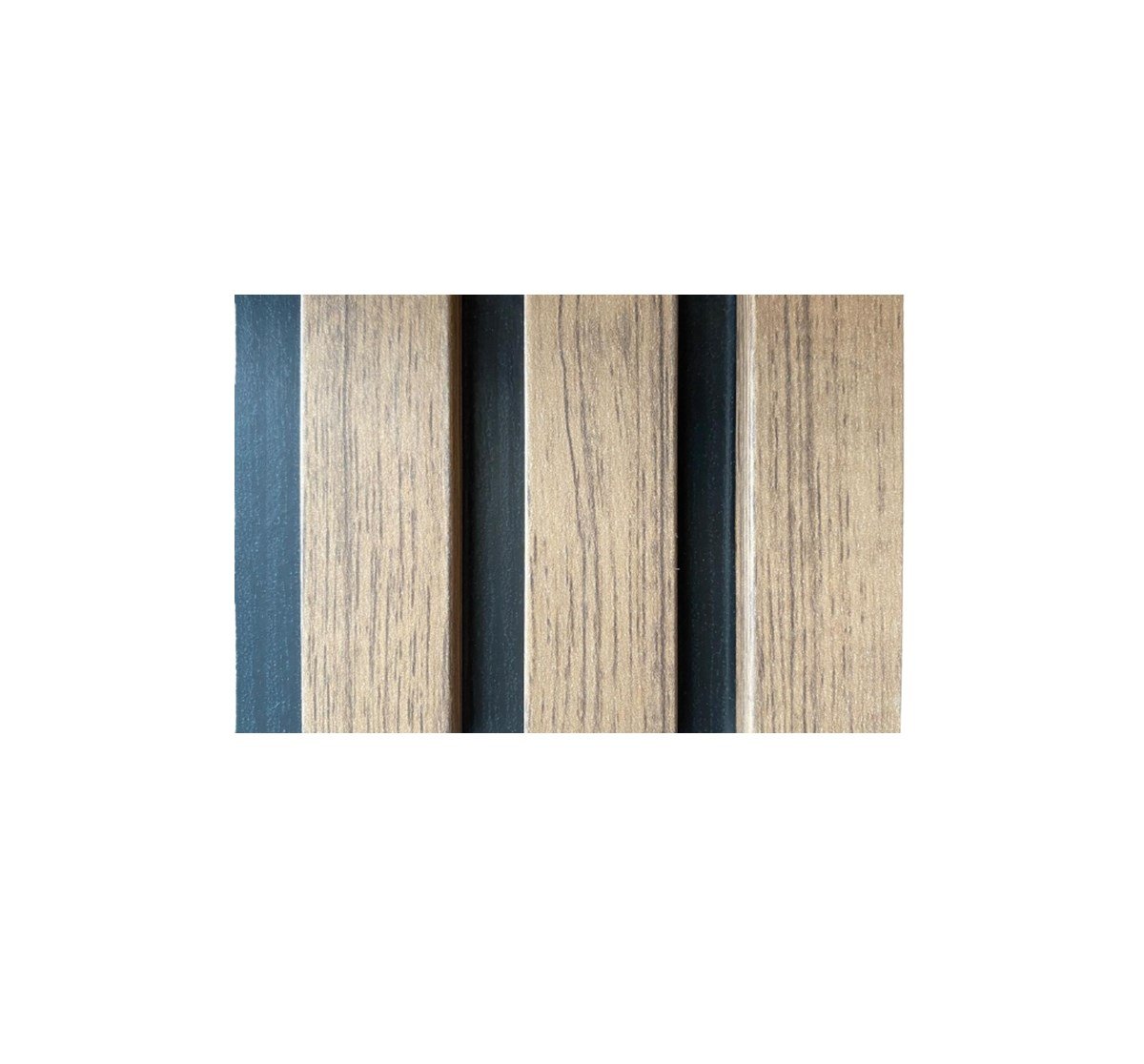 Decohan 18121 Duvar Profili Teak Black