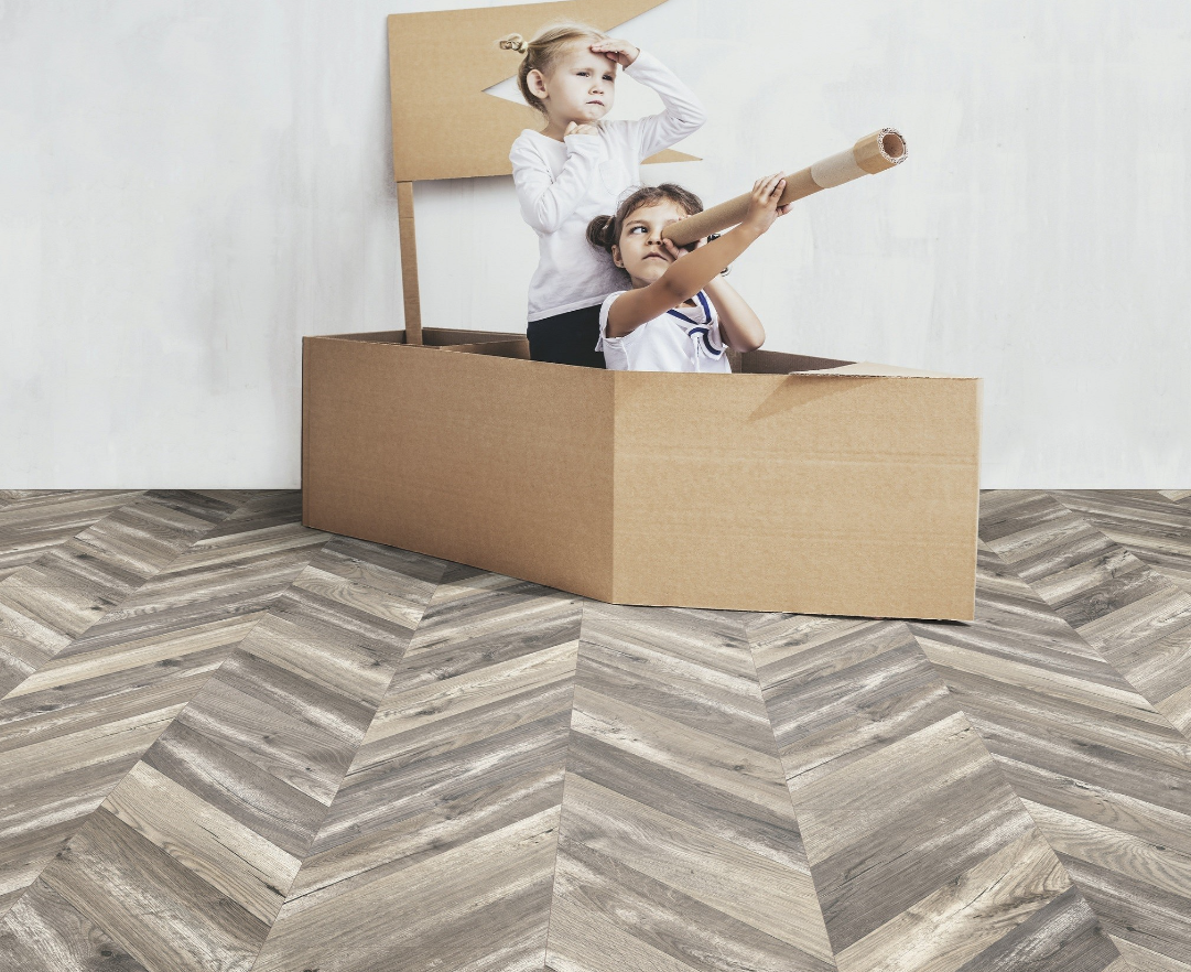 Kaindl Derzli Laminant Parke 8mm Natural Touch Balıksırtı Fortress Kornborg K4439  Wide Plank
